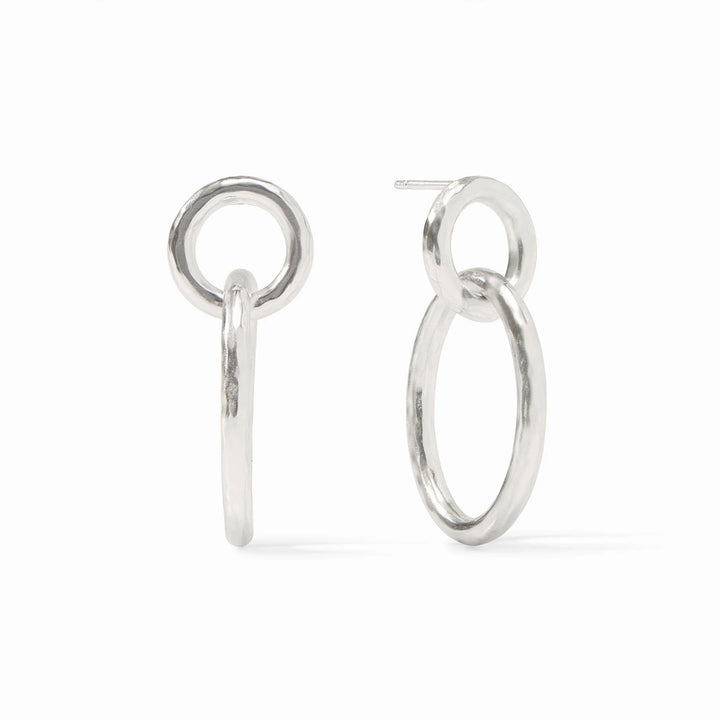 Julie Vos Catalina Link Earring - Silver