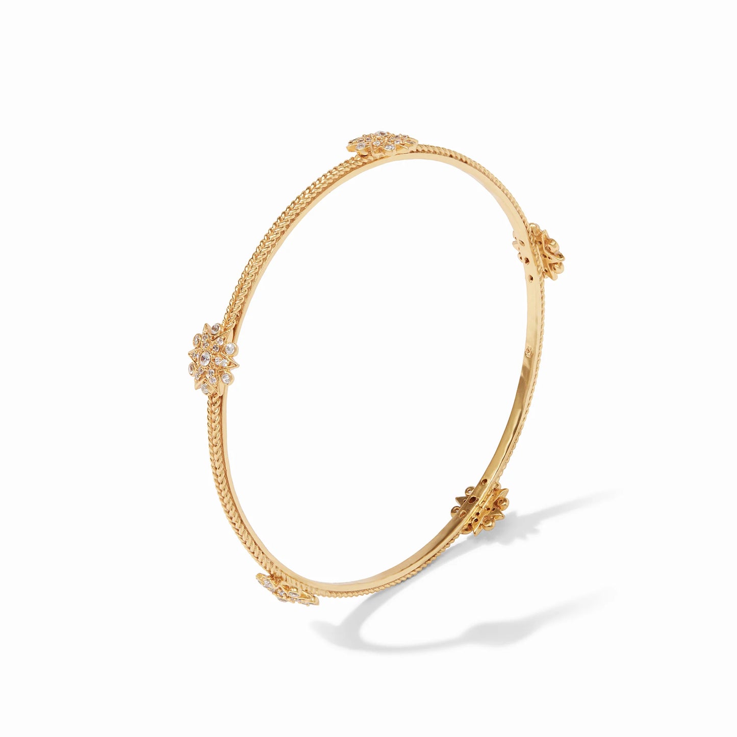 Julie Vos Celeste Bangle, Cubic Zirconia