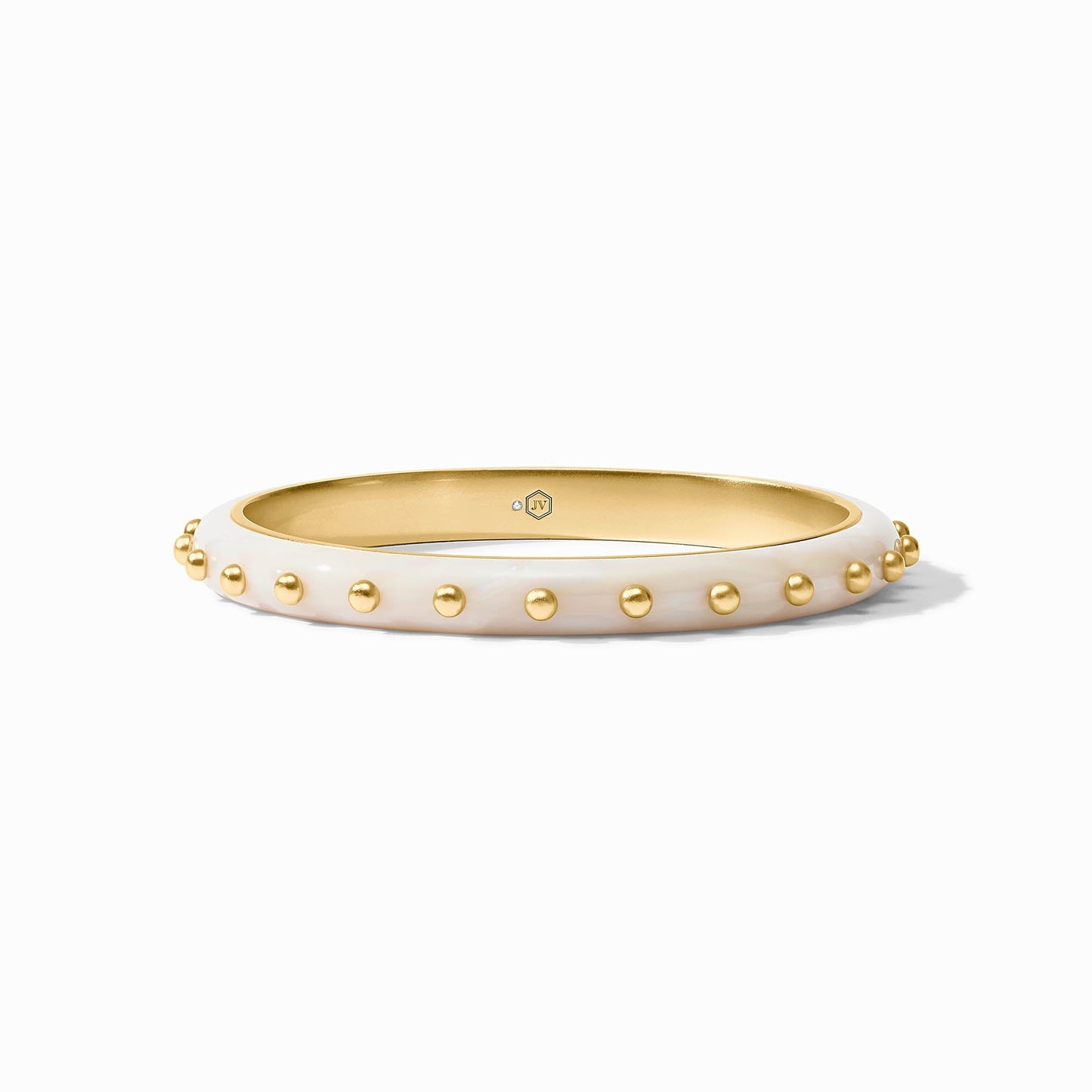 Julie Vos Colette Bangle - Alabaster