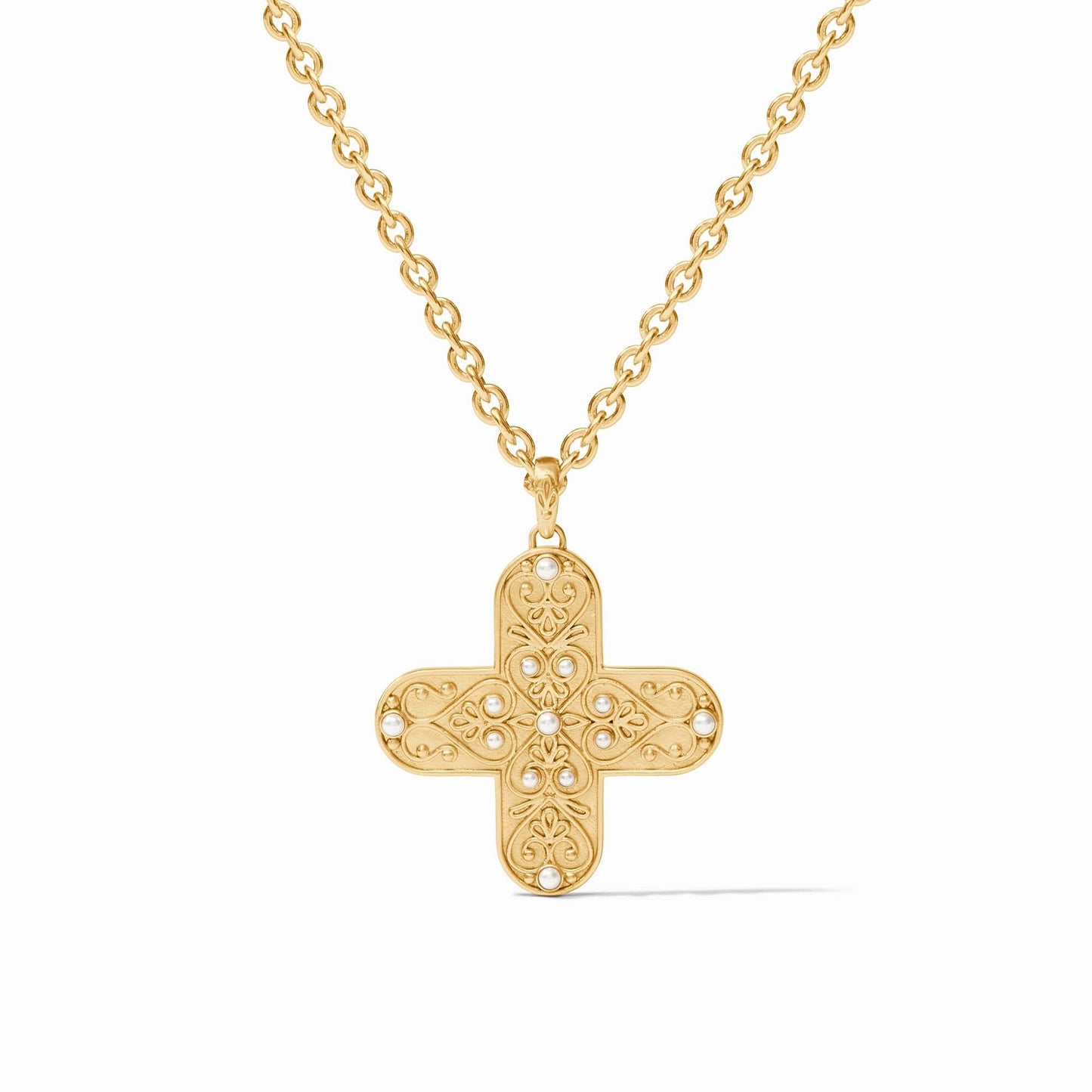 Julie Vos Malta Corinth Pendant - Gold - Pearl
