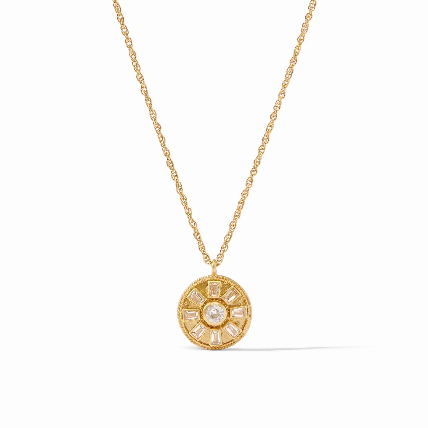 Julie Vos Aurora Solitaire Necklace