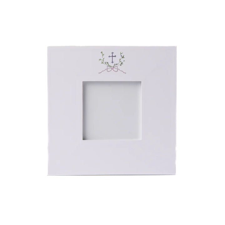 Printed Cross Frame, 8x8