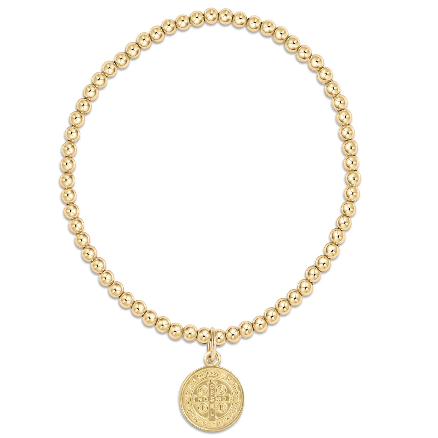 Enewton Extends Classic Gold 3mm Bracelet - Blessing Gold Disc