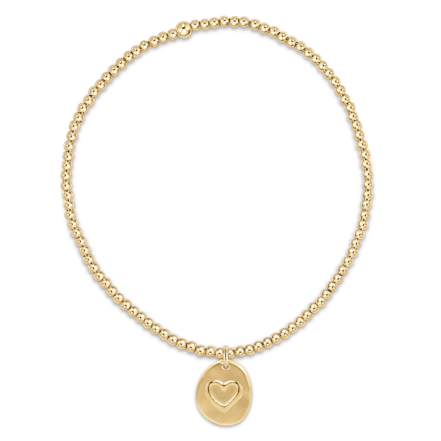 Enewton Extends Classic Gold 2mm Bracelet - Inspire Love Small Gold Disc
