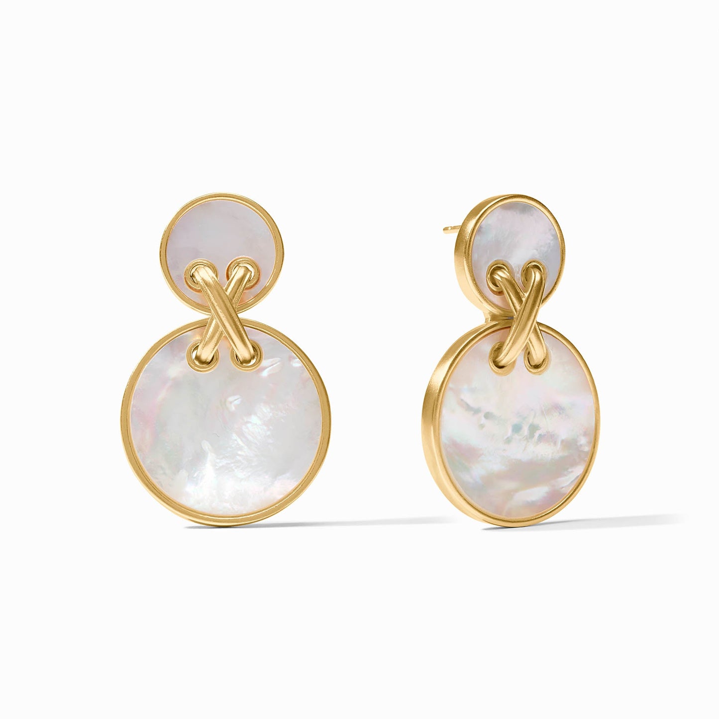 Julie Vos Essex Statement Earring - Gold