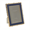 Addison Ross Gold Bamboo Navy Enamel Photo Frame
