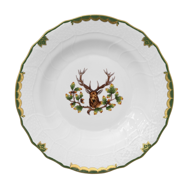 Herend Stag Plate Motif - 13