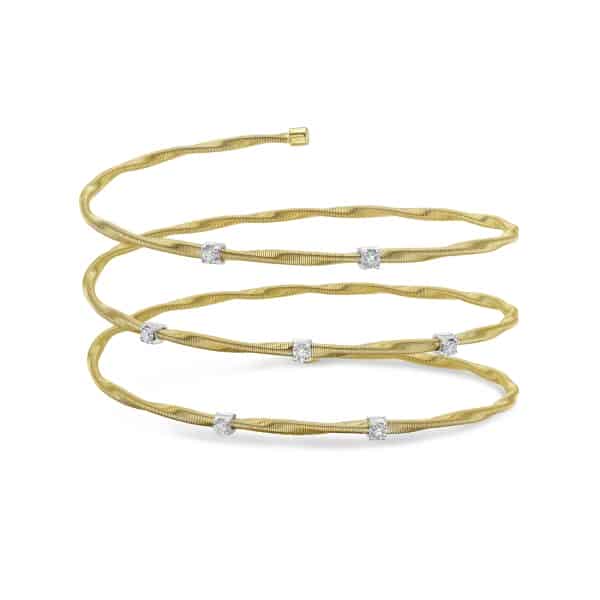 Caviar Diamond Bangle