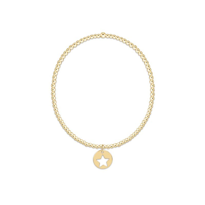 Enewton egirl Classic Gold 2mm Bracelet - Star Small Gold