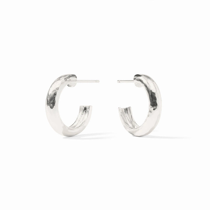 Julie Vos Havana Hoop - Silver