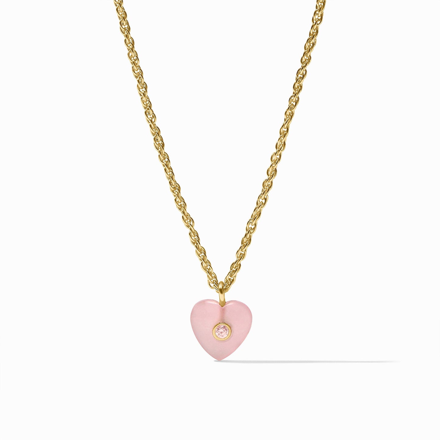 Julie Vos Heart Delicate Necklace