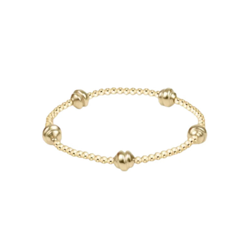 enewton Admire Small Gold 2.5mm Bead Bracelet - Gold