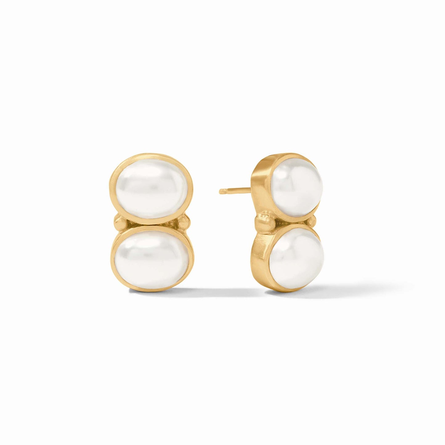 Julie Vos Honey Duo Earring - Pearl