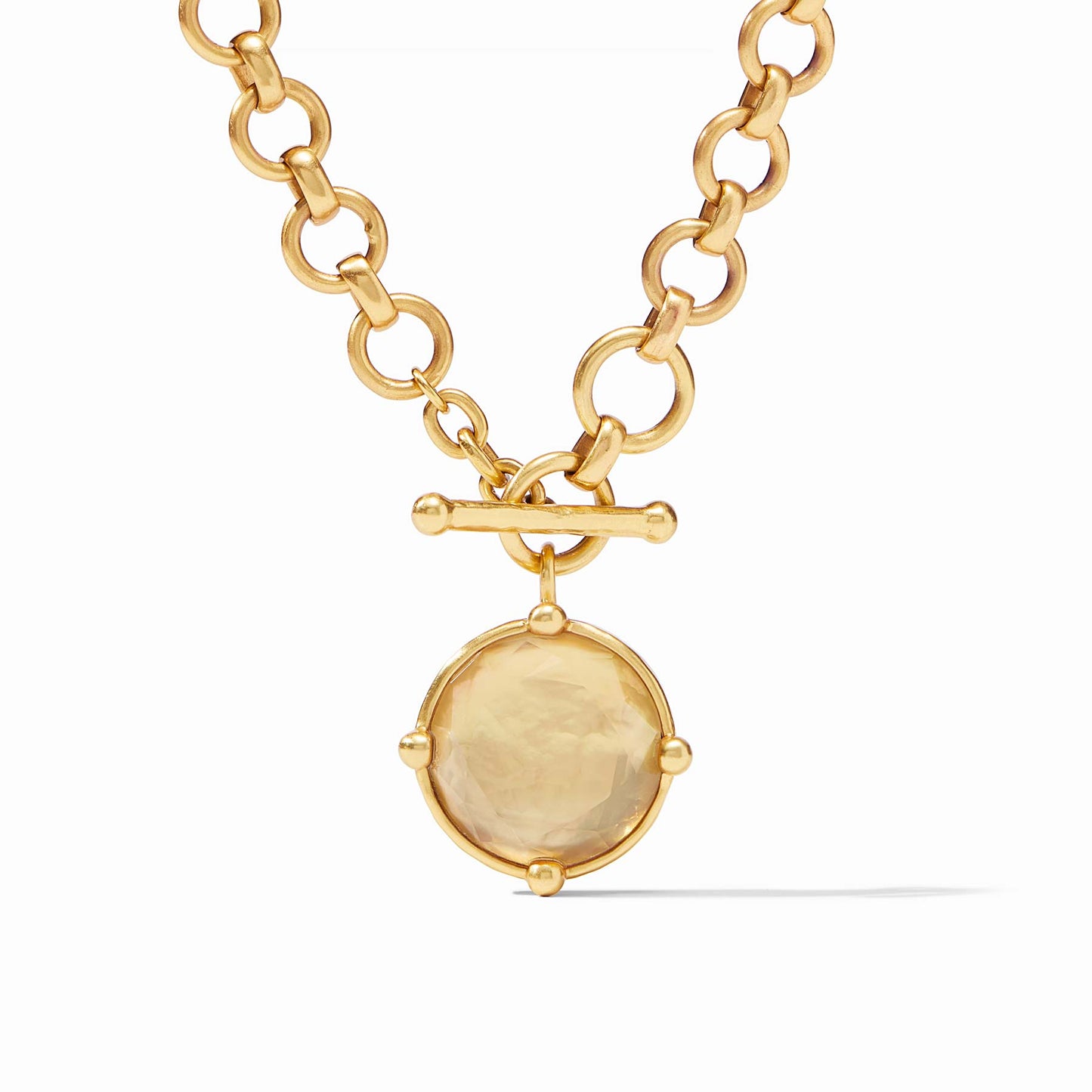 Julie Vos Honeybee Demi Necklace Iridescent Champagne