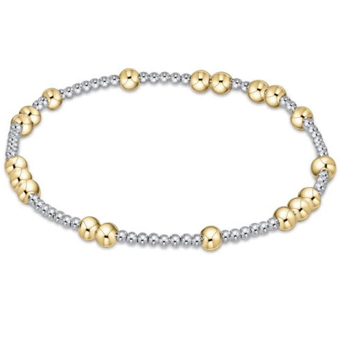 enewton Hope Unwritten 4mm Bead Bracelet - Mixed Metal
