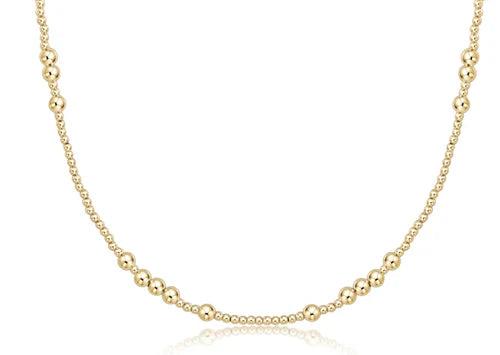 enewton 17" Choker Hope Unwritten - 4mm Gold