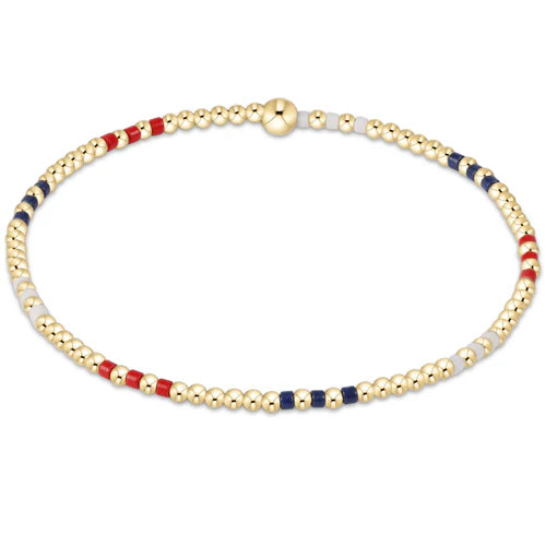 enewton Fourth of July Hope Joy Pattern Firecracker Bracelet