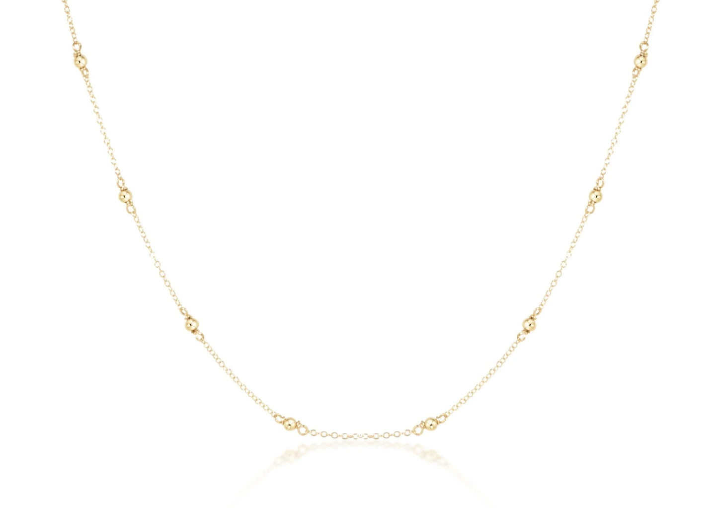 Enewton 17" Choker Simplicity Chain Gold - Classic Gold 2mm