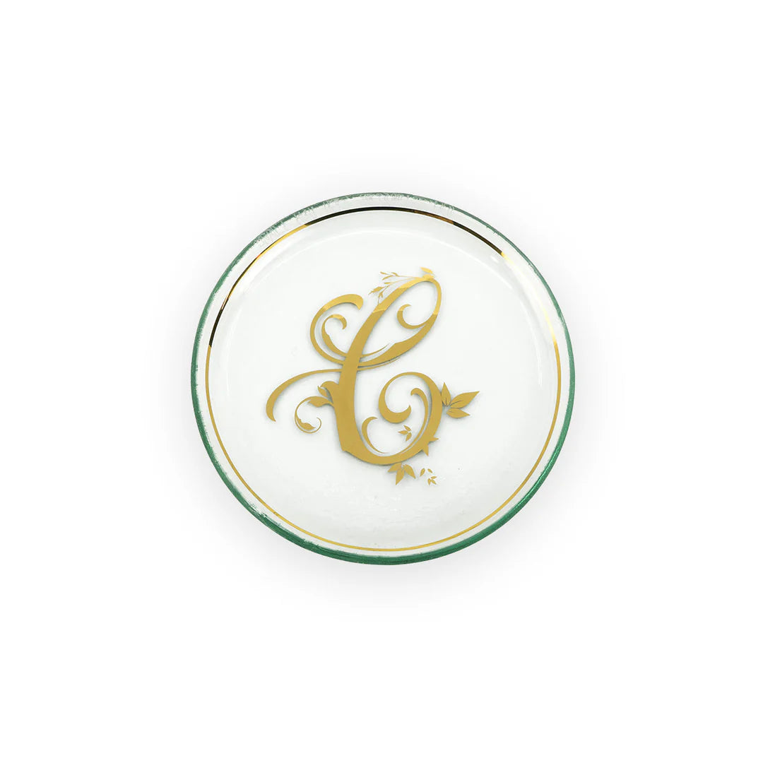 Mini Plate with Letter