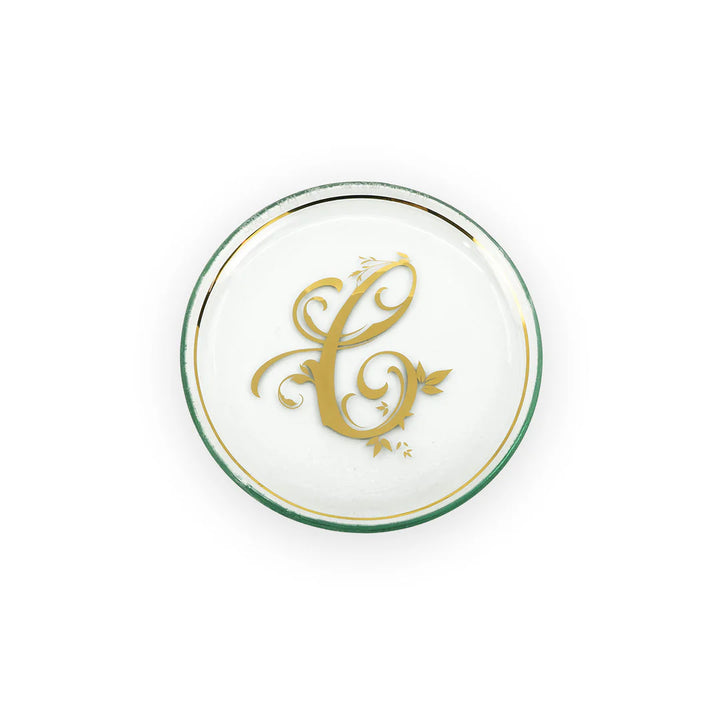 Mini Plate with Letter