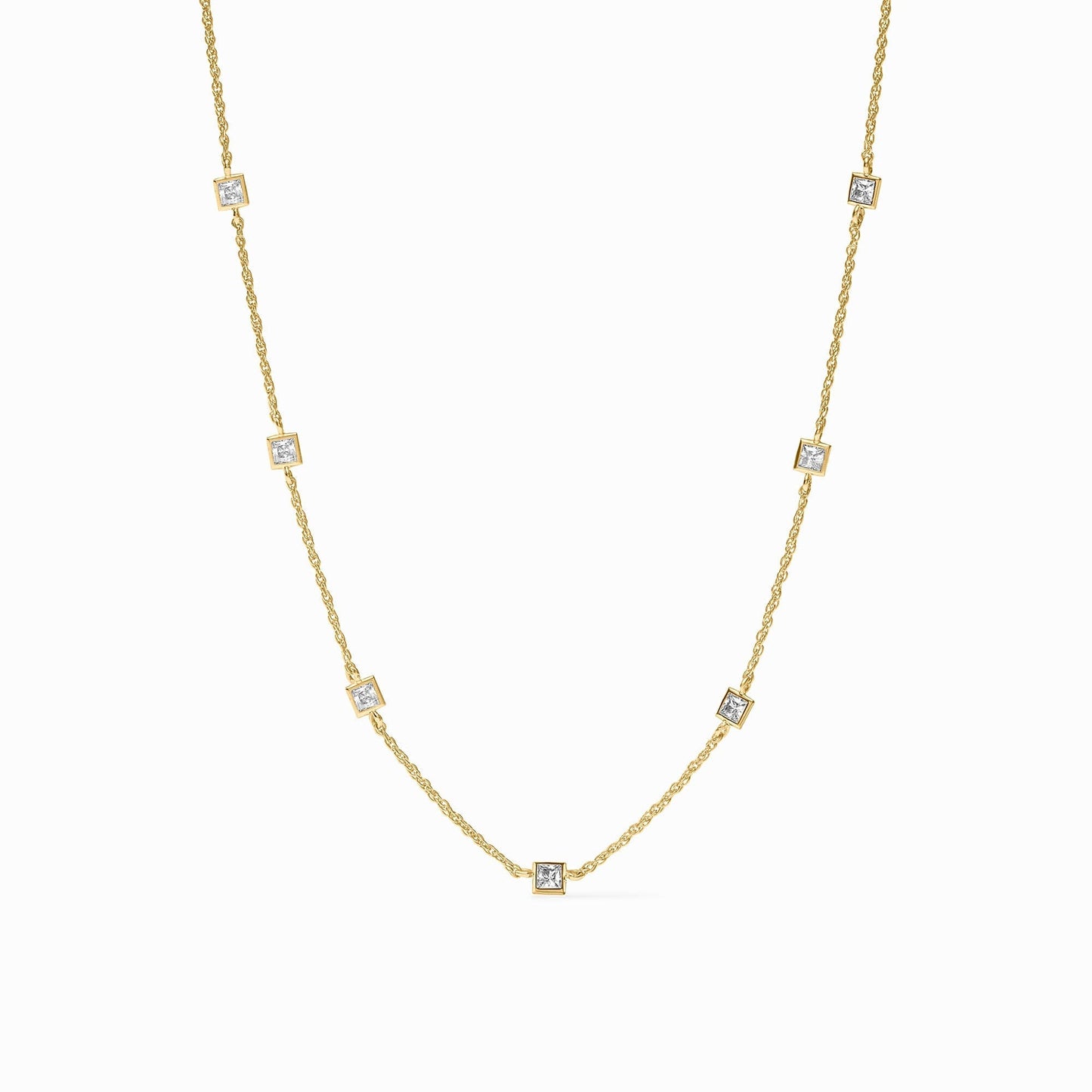 Julie Vos Jolie Delicate Station Necklace