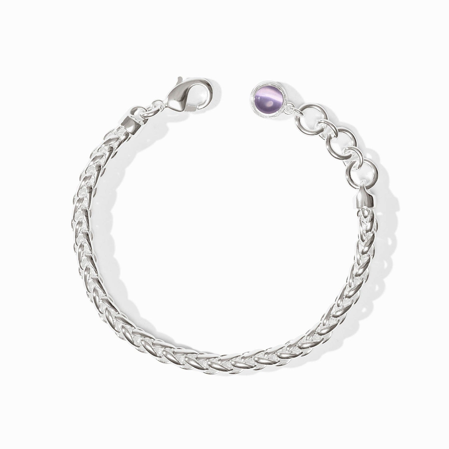 Julie Vos Cobblestone Link Bracelet Silver