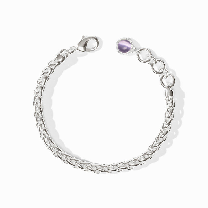 Julie Vos Cobblestone Link Bracelet Silver