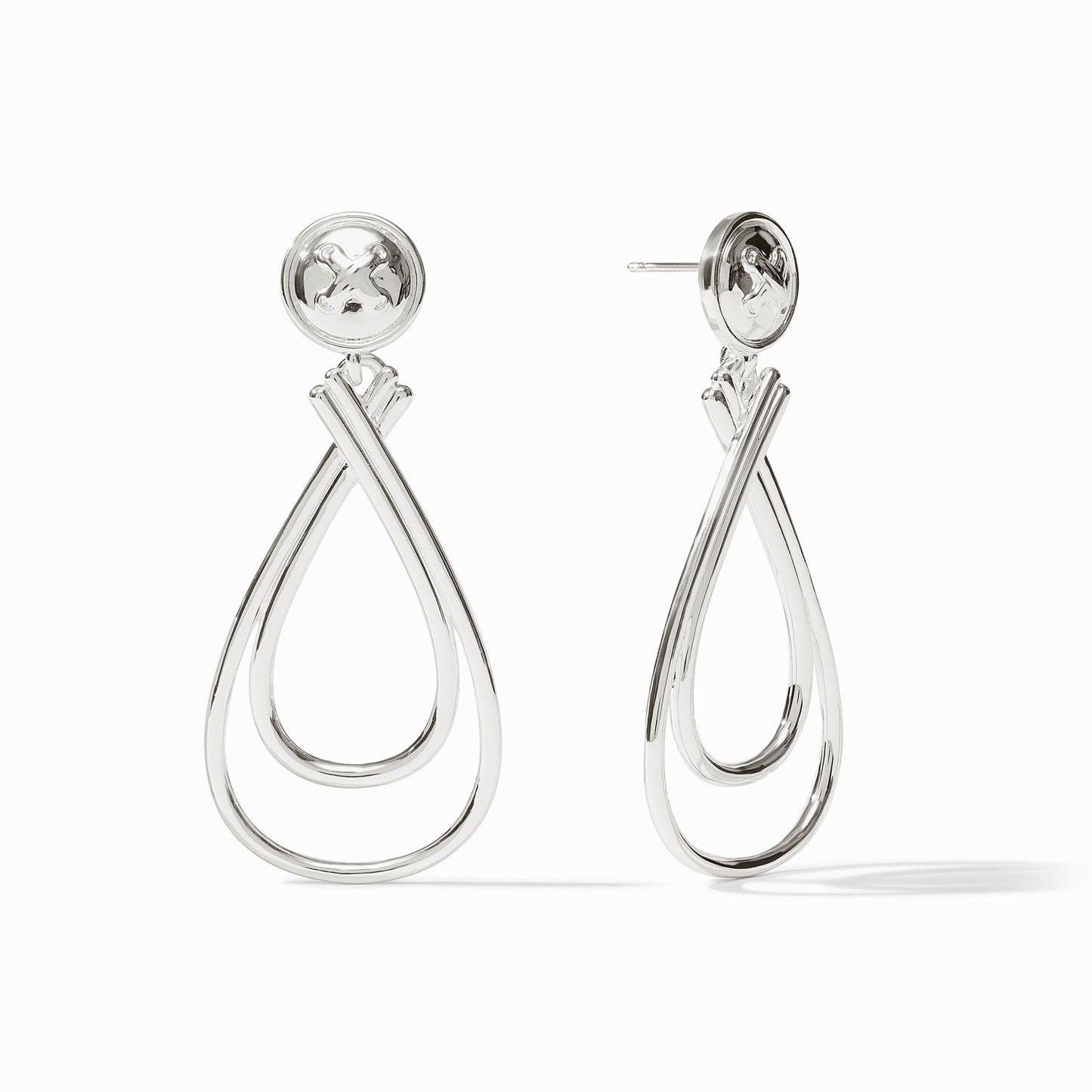 Julie Vos Essex Earring Silver