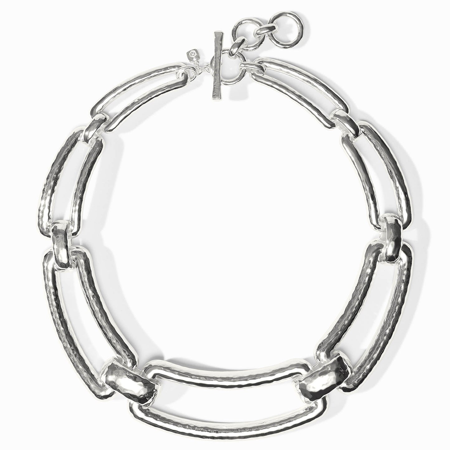 Julie Vos Sahara Collar Necklace Silver