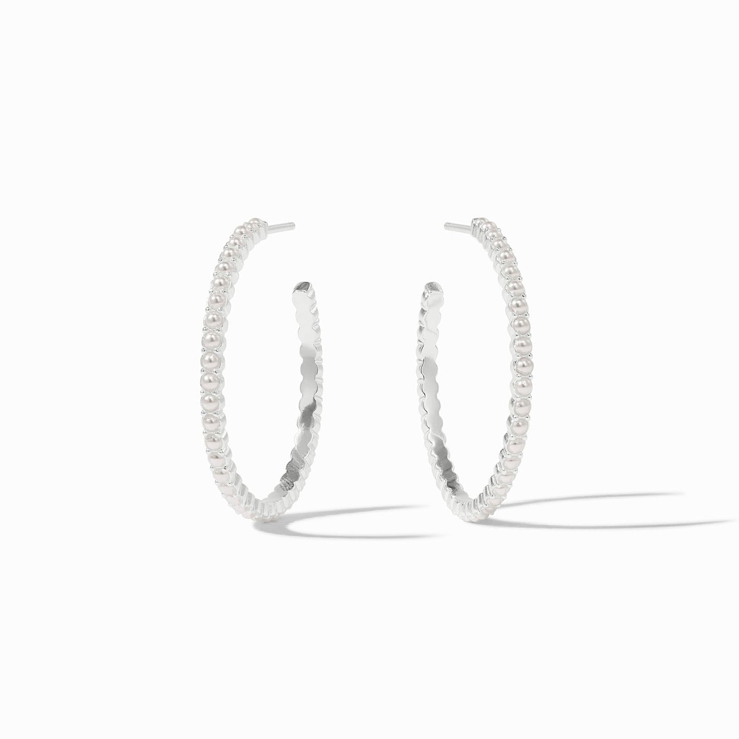 Julie Vos Juliet Hoop - Silver