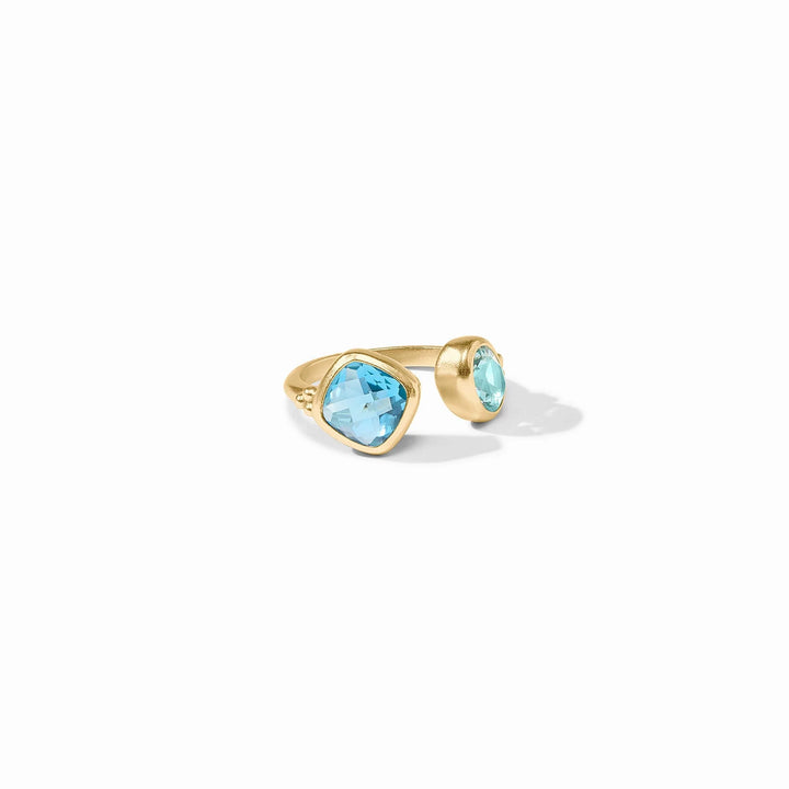 Julie Vos Kaleidoscope Ring, Bahamian Blue