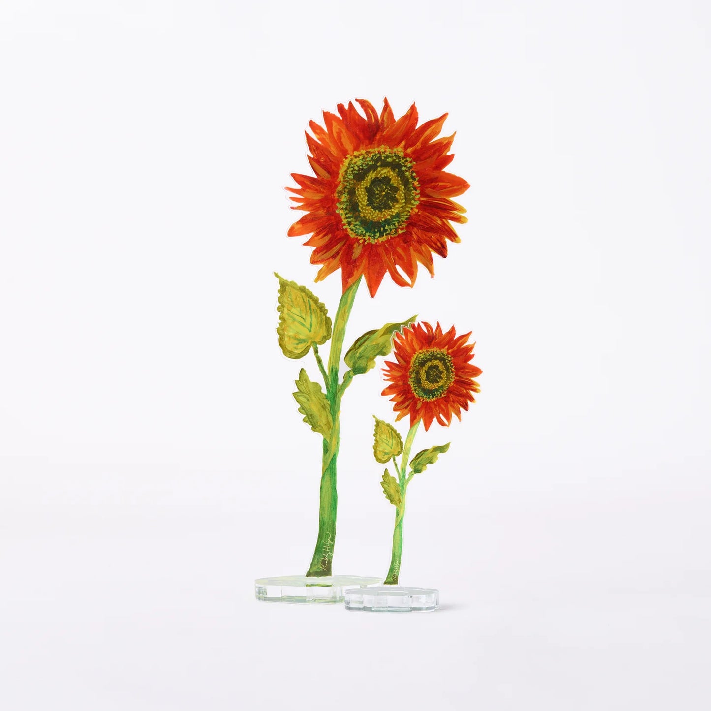 Moulin Rouge Sunflower Acrylic Single Flower