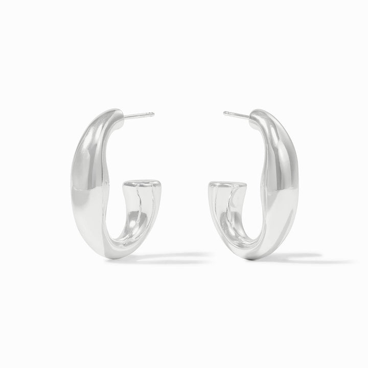 Julie Vos Laguna Hoop - Silver