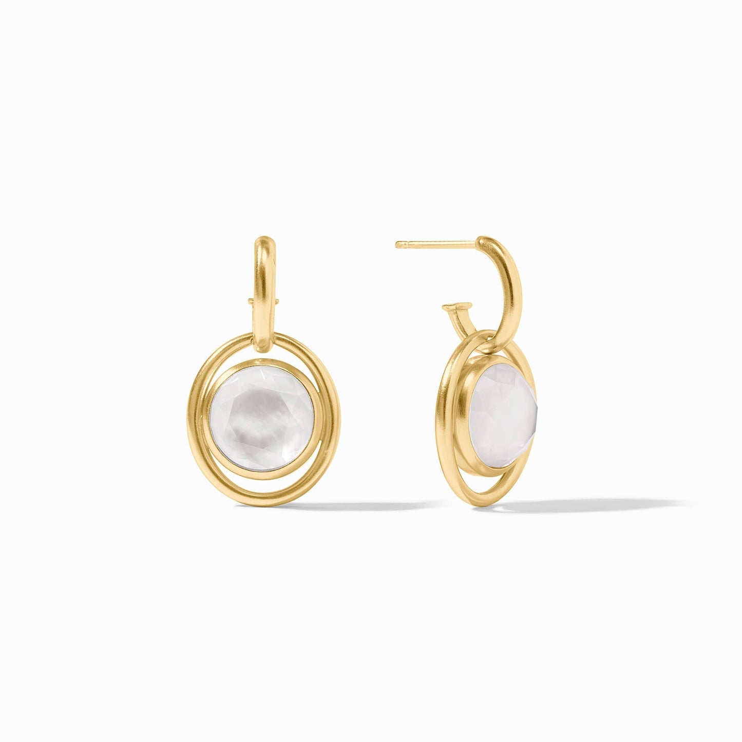 Julie Vos Laguna Hoop and Charm Earring