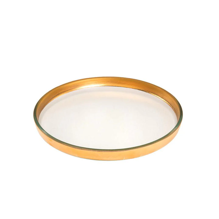 Annieglass Mod Mist Medium Round Plate, 9.25"