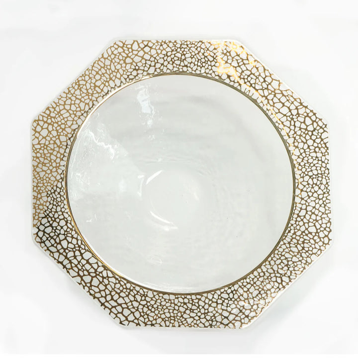 Annieglass Mosaic Large Serving Bowl