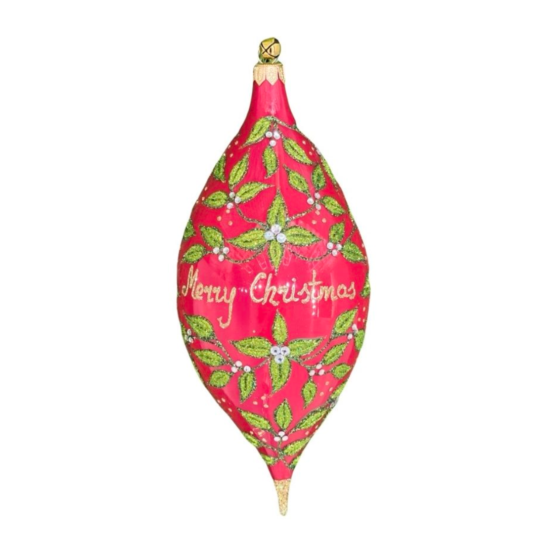 JingleNog Stella Flores Ornament