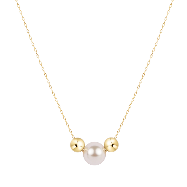 Enewton egirl 14" Necklace Gold - Purpose Pearl