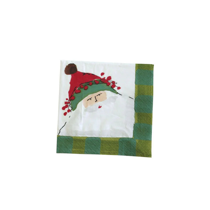 Vietri Old St. Nick Cocktail Napkins (Pack of 20)