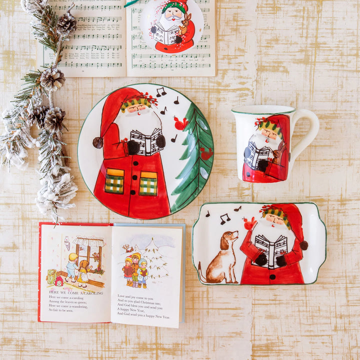Vietri Old St. Nick 2023 Limited Edition Salad Plate