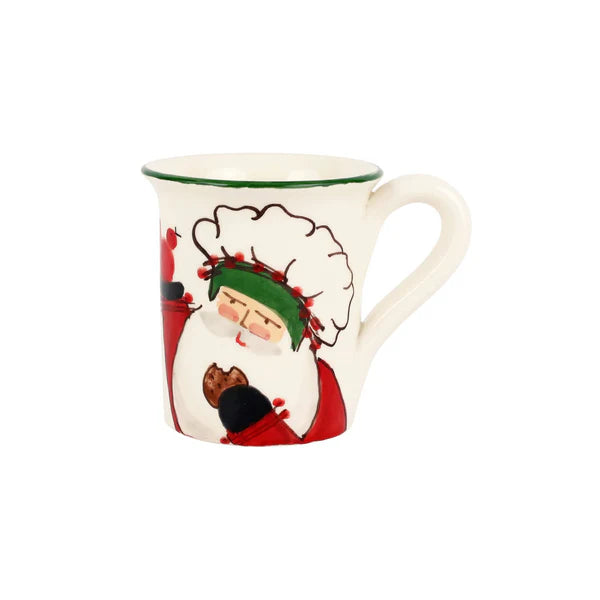 Vietri Old St. Nick 2025 Limited Edition Mug