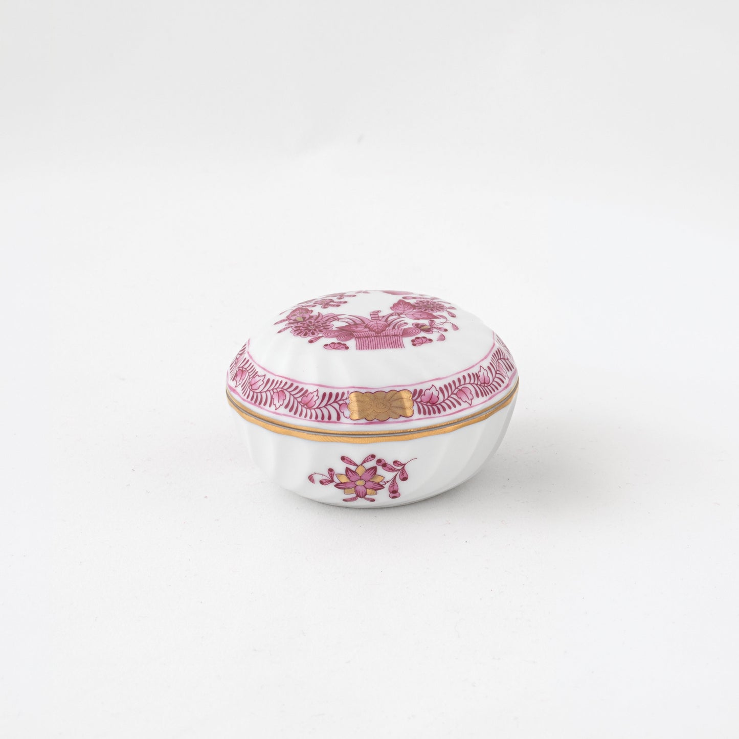 Herend Ring Box, Raspberry