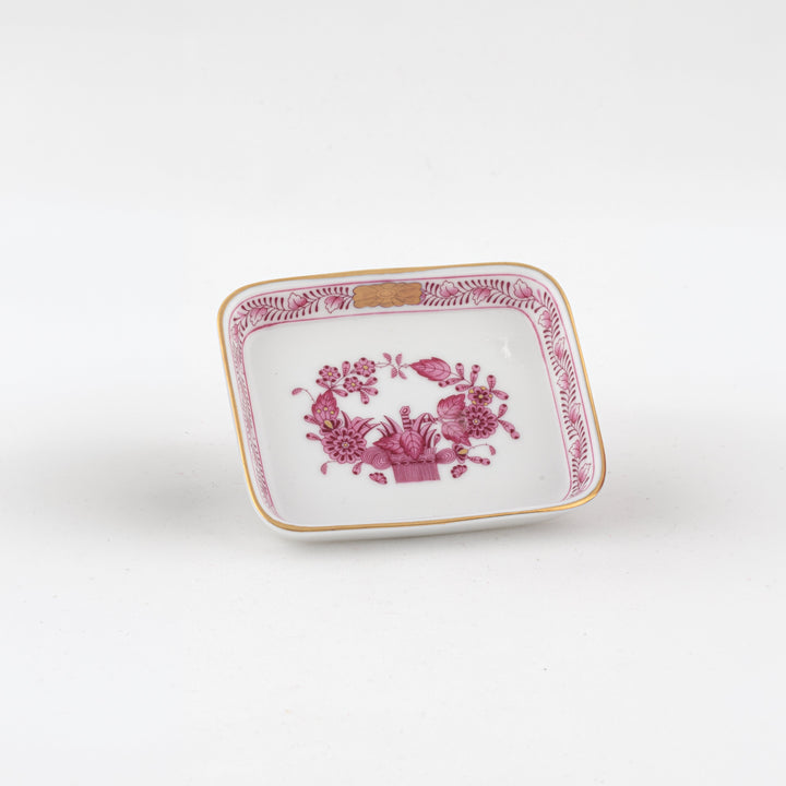 Herend Tray, Raspberry