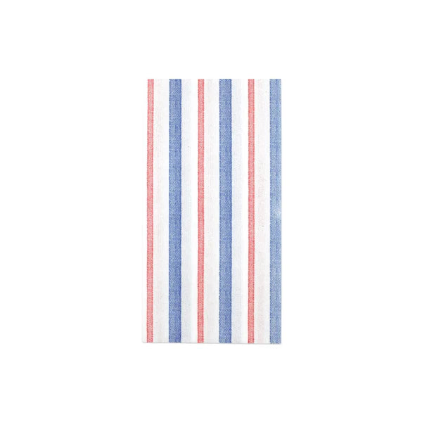 Vietri Papersoft Americana Stripe Guest Towels (Pack of 20)
