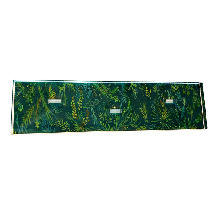 Kimberly Hodges Pine Needle Pattern Staggered Acrylic Stand w/ Three Slots