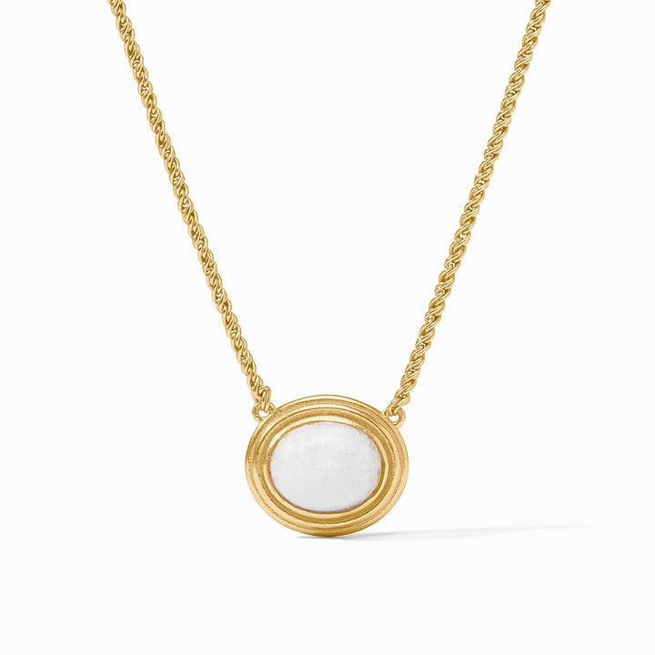 Julie Vos Portofino Solitaire Necklace