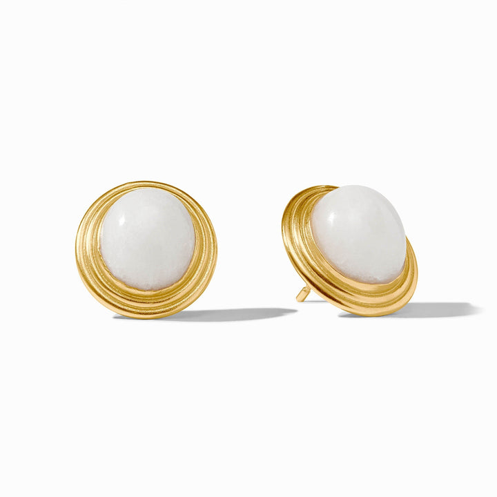Julie Vos Portofino Stone Stud