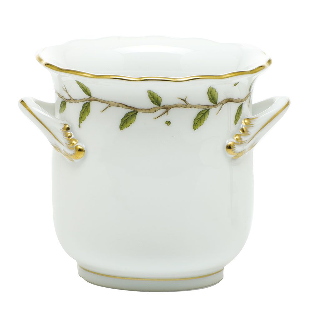 Herend Rothschild Garden, Mini Cachepot with Handles