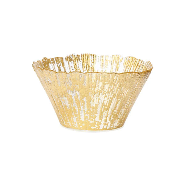 Vietri Rufolo Gold Small Deep Bowl