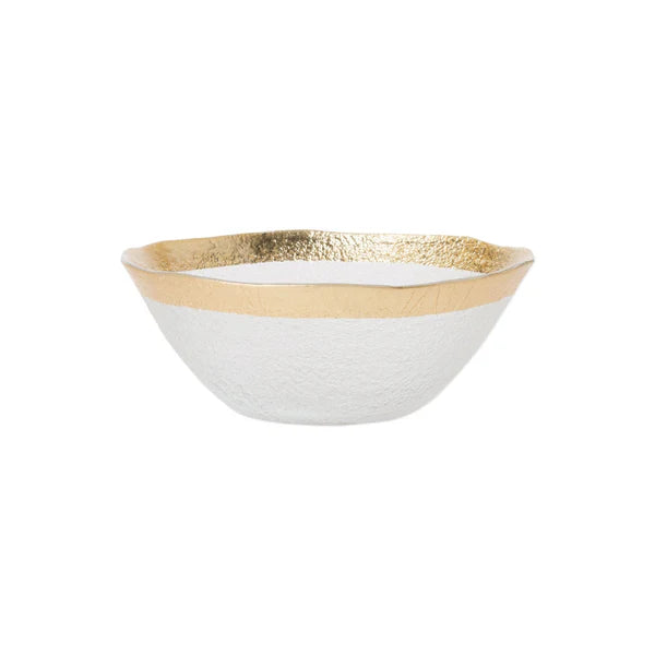Vietri Rufolo Glass Organic Small Bowl